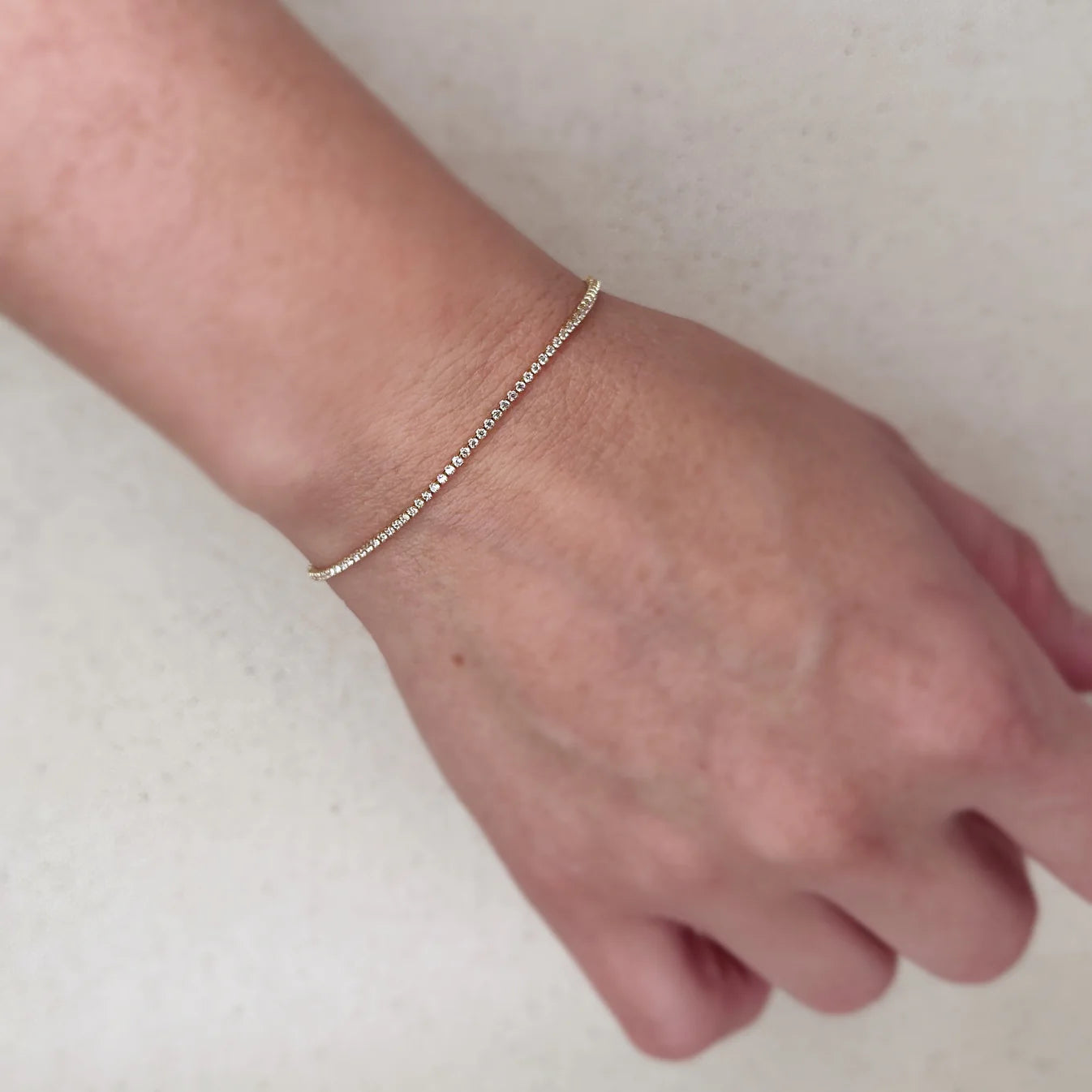 CLASSIC TENNIS BRACELET - 1MM
