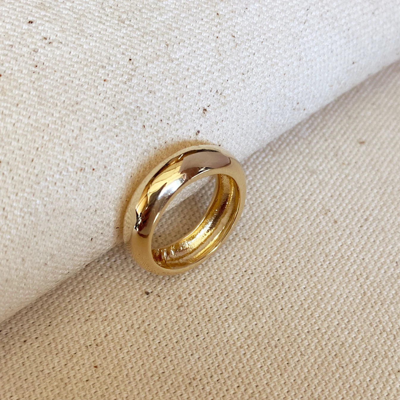 Chunky Rounded Band Ring – The Style Fílos