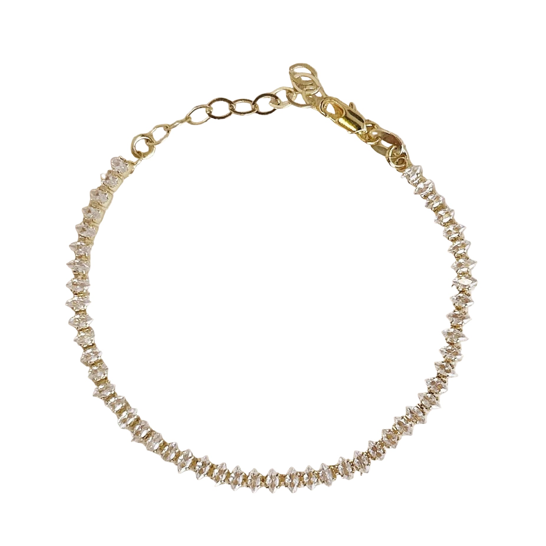 MARQUISE TENNIS BRACELET - 4MM