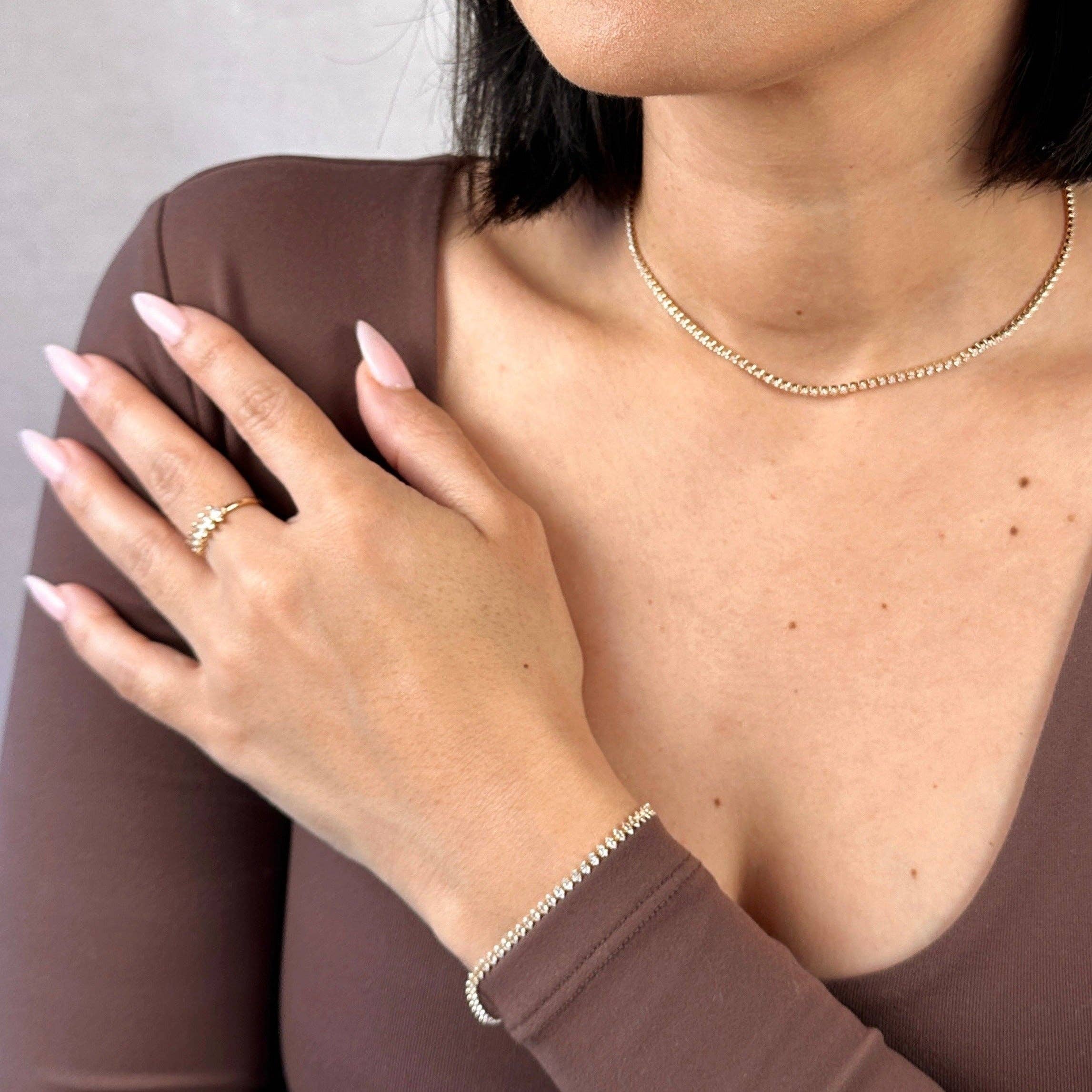 MARQUISE TENNIS BRACELET - 3MM