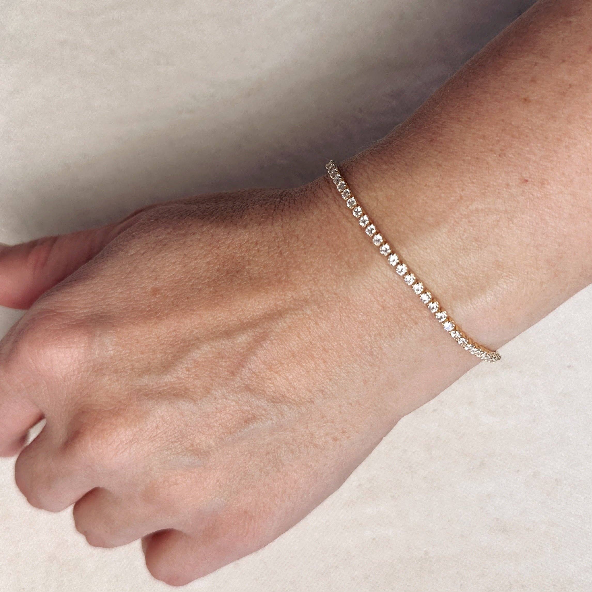 CLASSIC TENNIS BRACELET - 2MM