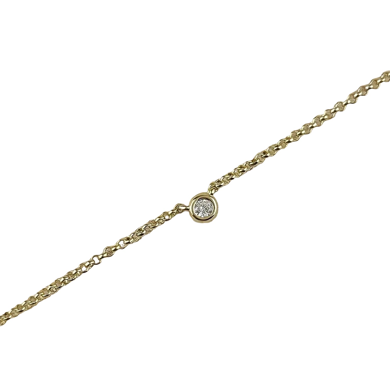 DAINTY BEZEL CZ BRACELET