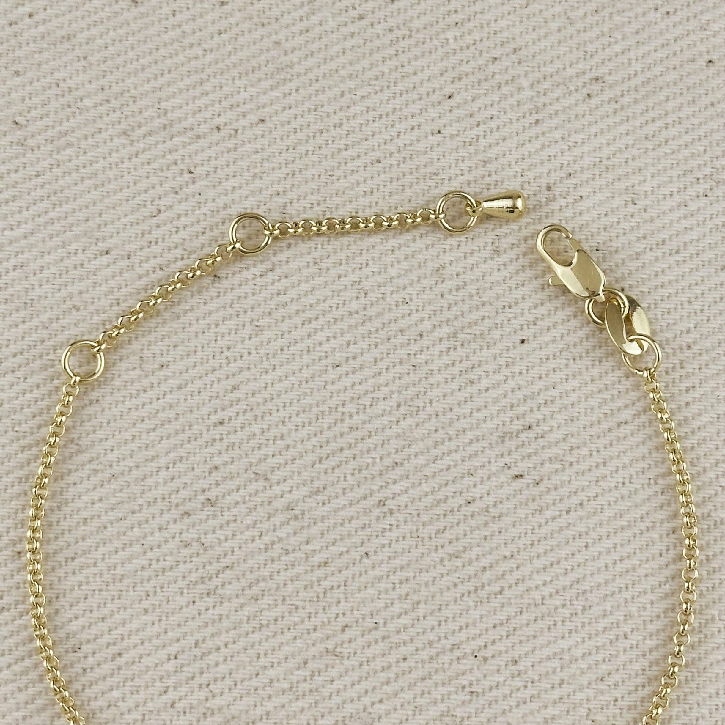 DAINTY BEZEL CZ BRACELET