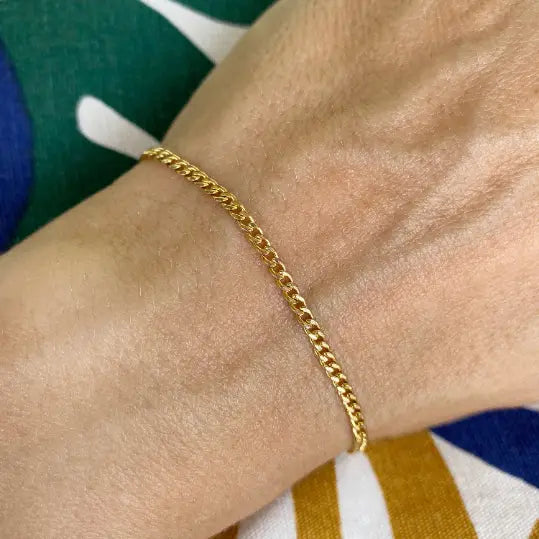 CUBAN LINK BRACELET - THIN