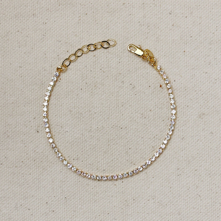Classic Tennis Bracelet - 2mm