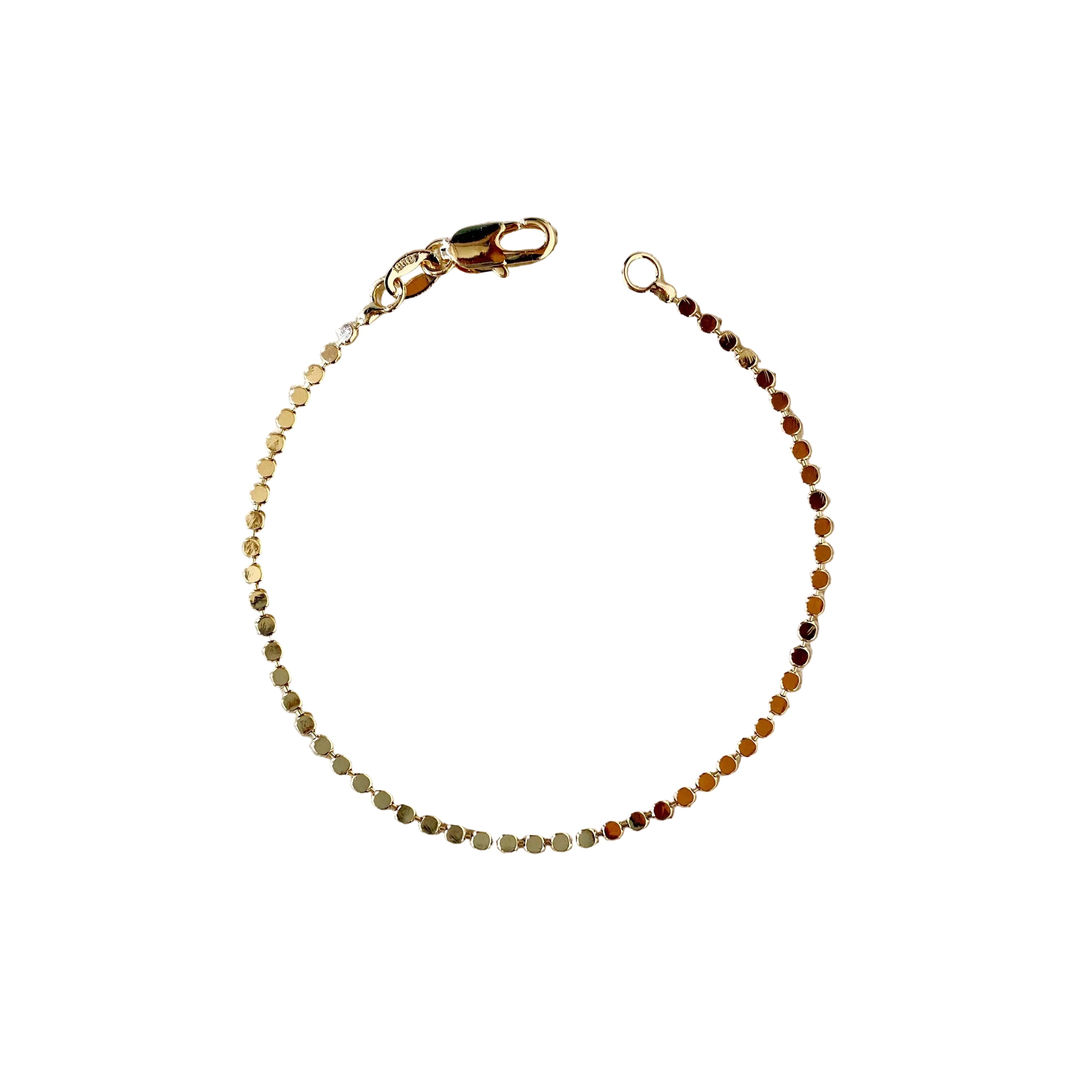 DOT BALL BRACELET - 2MM