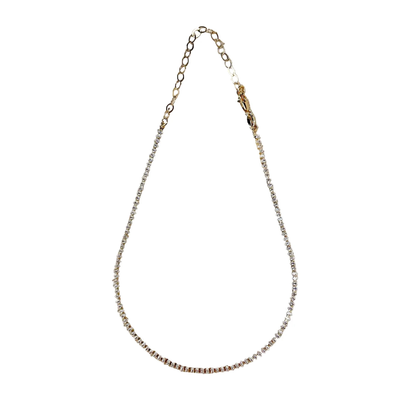 MARQUISE TENNIS NECKLACE
