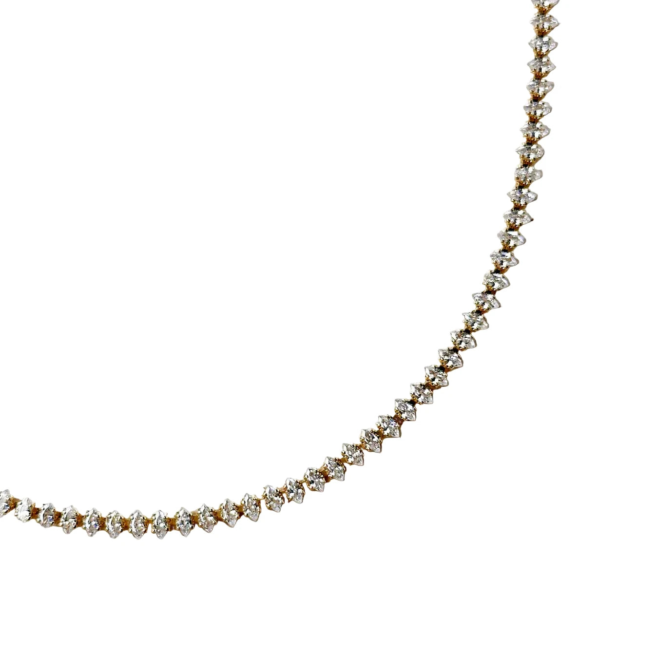 MARQUISE TENNIS NECKLACE